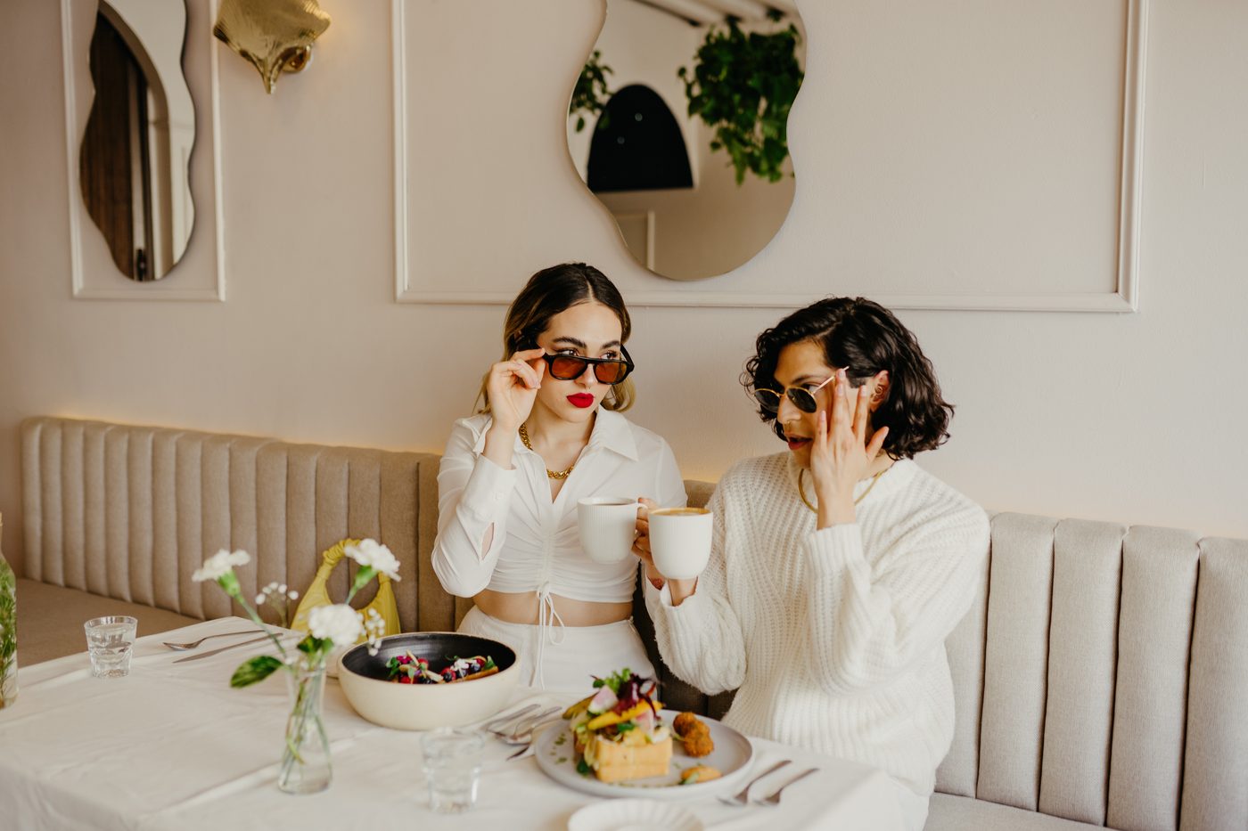 brunch table coffee