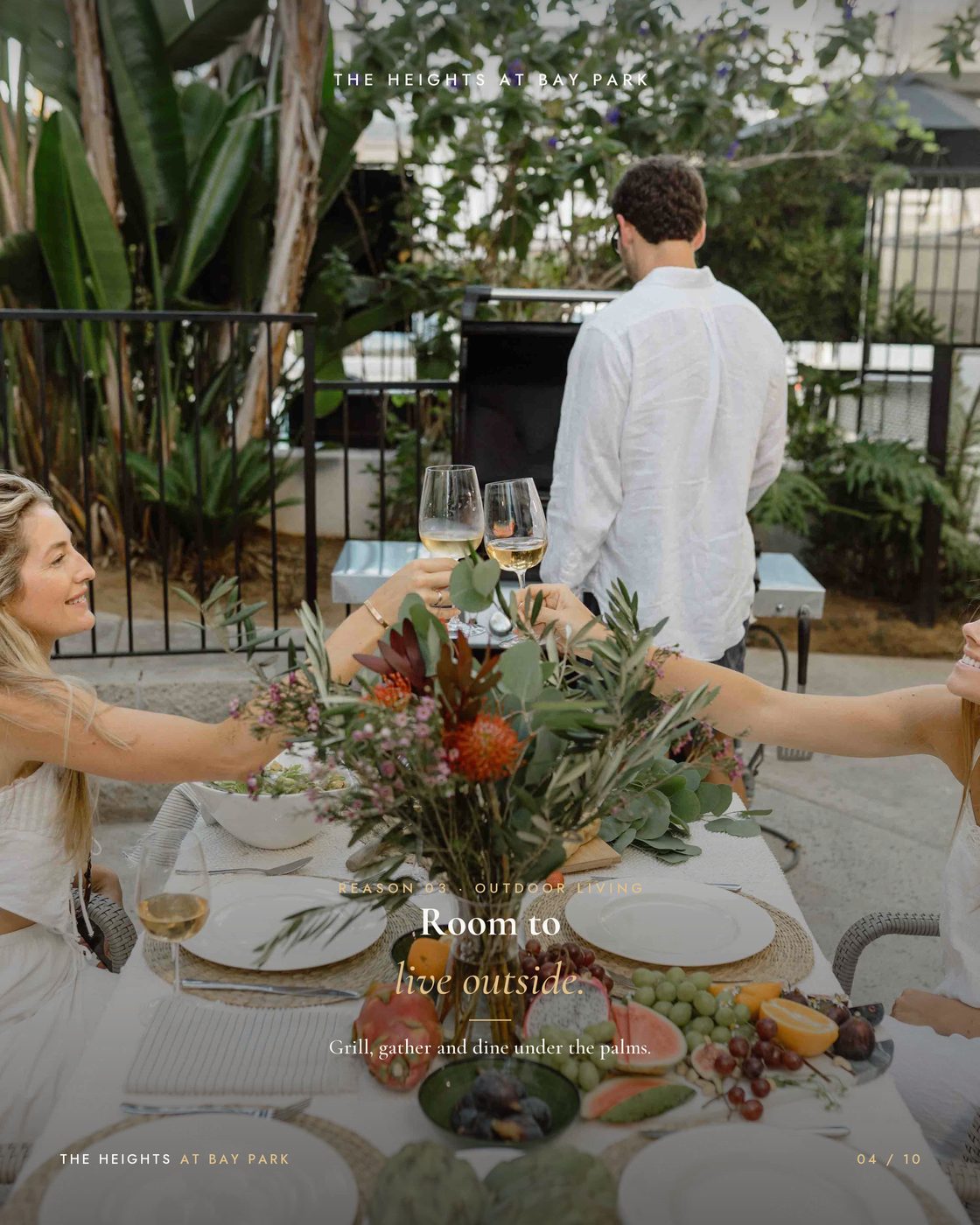 brunch table carousel