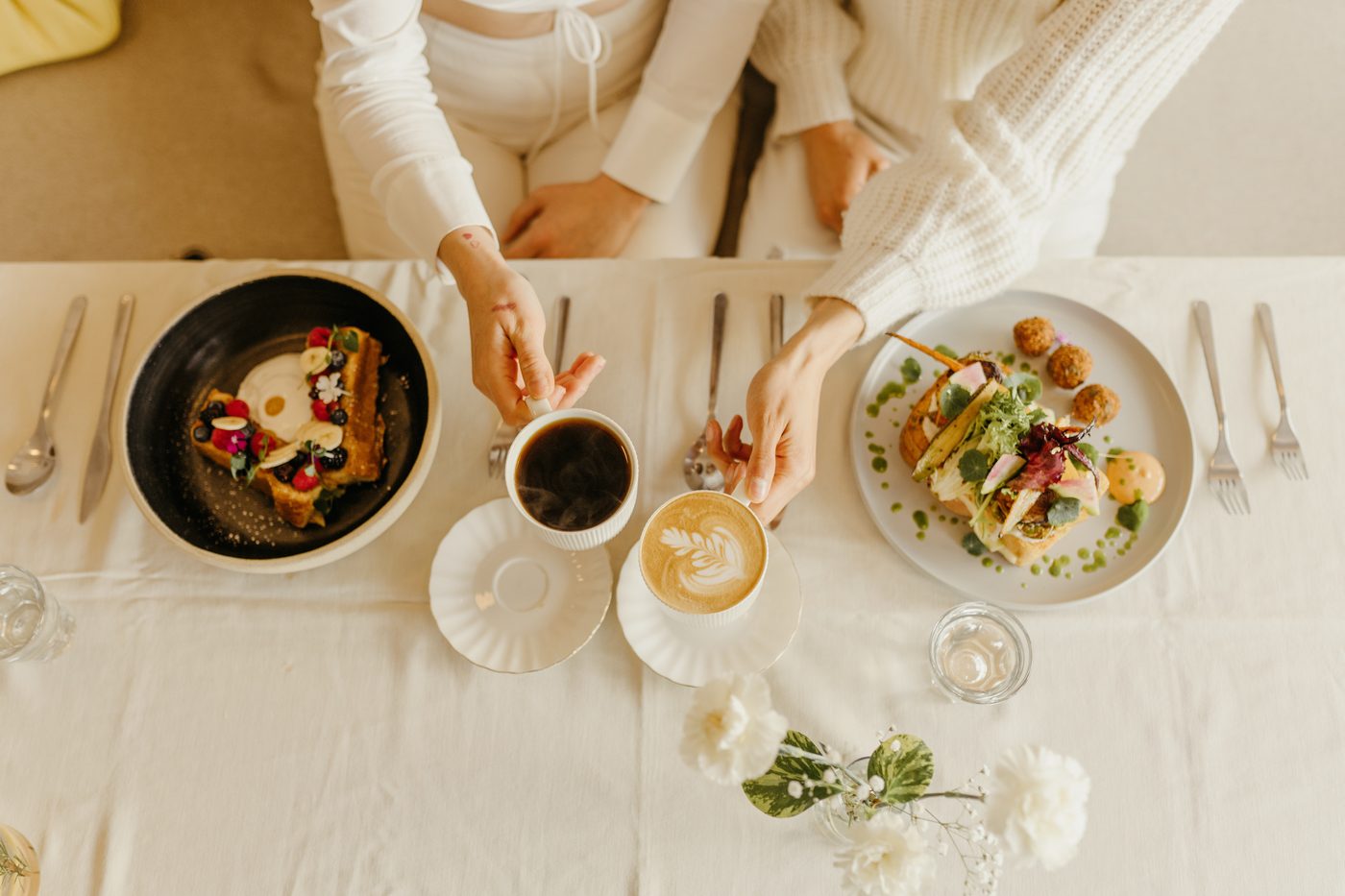 fine dining plate editorial photography