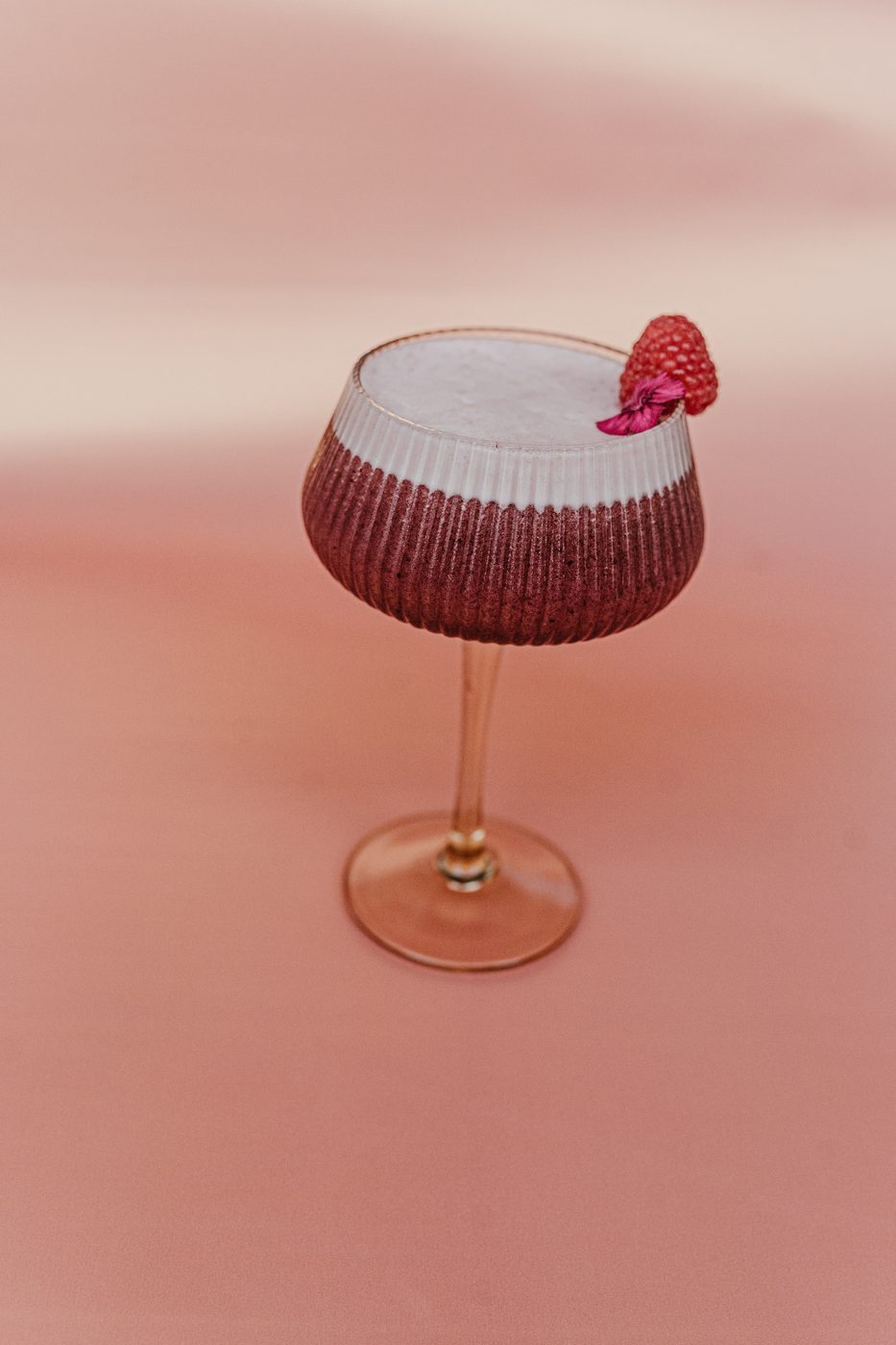 signature cocktail pink
